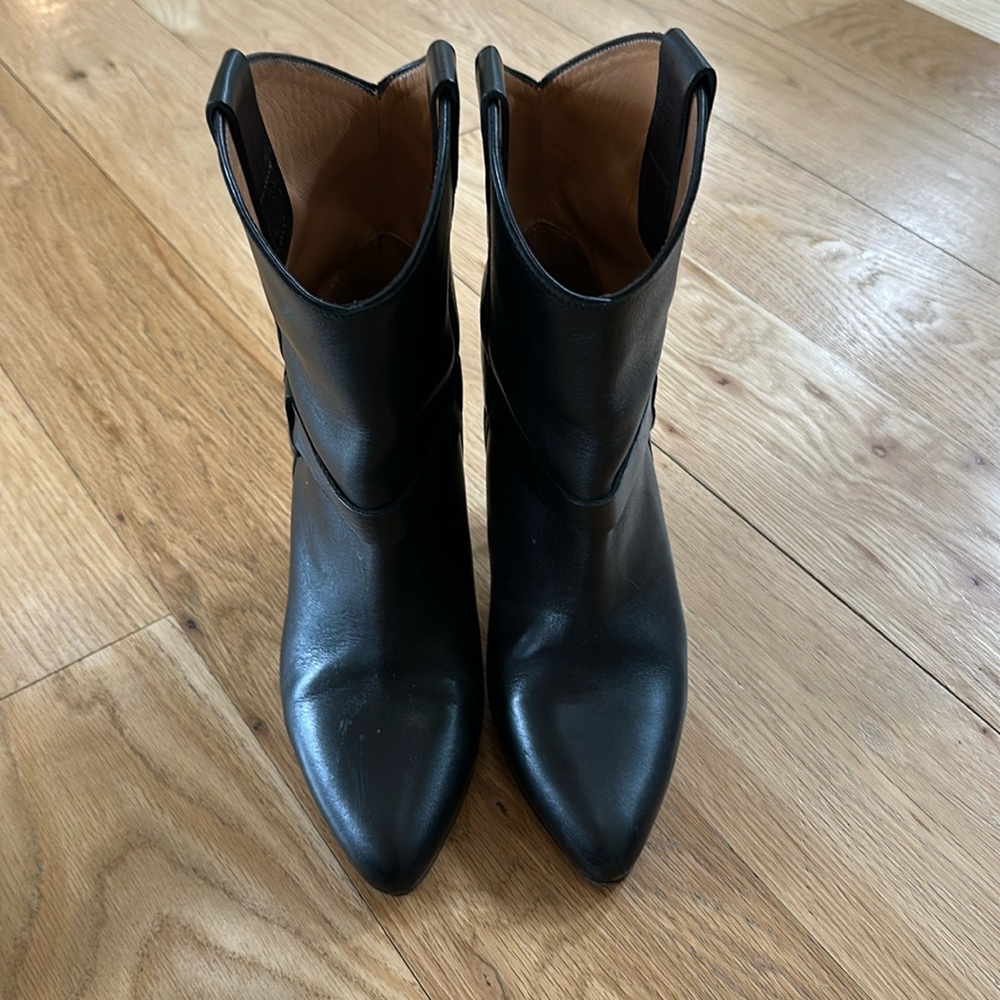 Isabel Marant Almond Toe Slip-On Boots